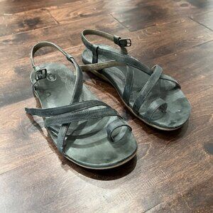 Chaco Leather Strappy Sandals - Women's Size 9